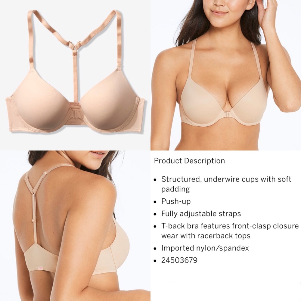 Victoria’s Secret PINK 32D Racerback / T-Back Bra